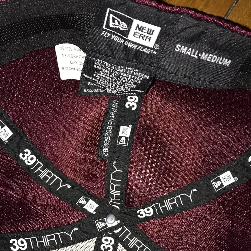 Maroon Mesh Trucker Cap
